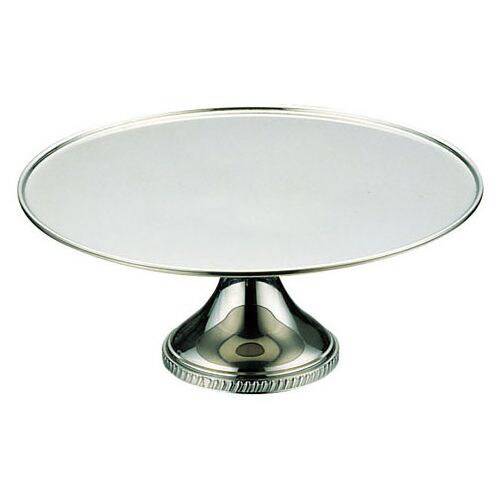 18−8菊渕フラットケーキスタンド 14インチ