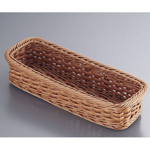 PPカトラリーバスケット ブラウン 小 2人用