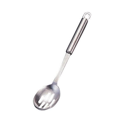 18−10キッチンヘルパー 穴明サービススプーン