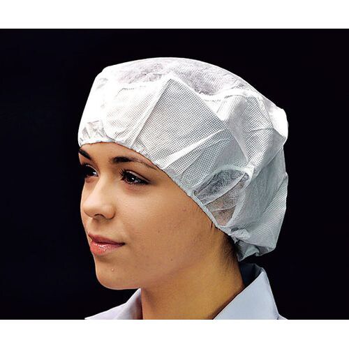 帯電帽 トップメッシュ LL ホワイト 20枚