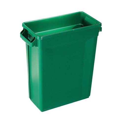 スリムレクタングルコンテナ 60L グリーン