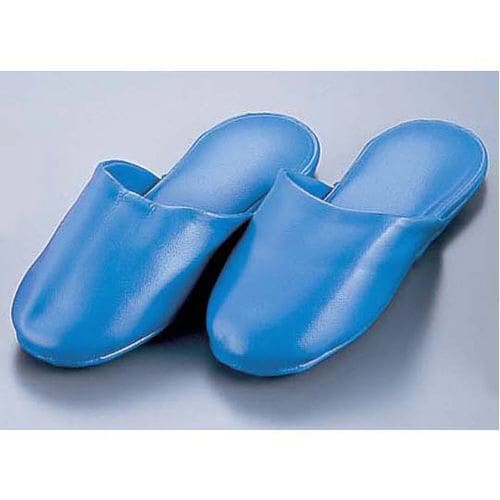 子供スリッパ ムジ ブルー