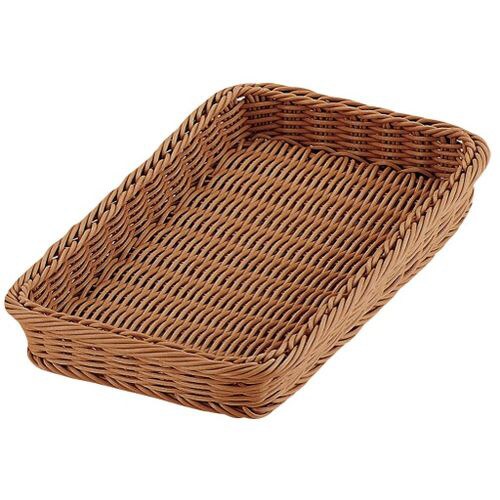 PPベーカリーバスケット 角型 ブラウン 32型