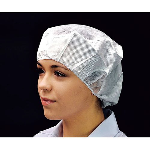帯電帽 トップメッシュ M ホワイト 20枚