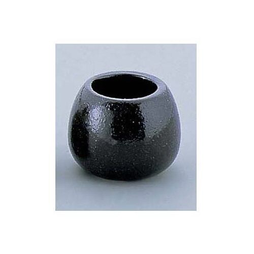 瀬戸黒(玉形)楊枝入 ミニ Y−006