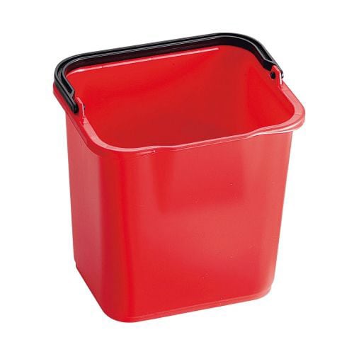 スクエアバケット 5265 4.7L レッド