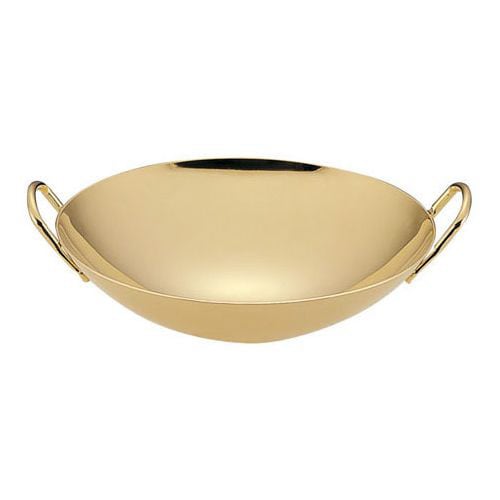 TKG18−8プチ中華鍋 金メッキ 8cm