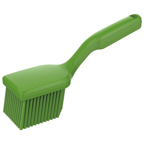 脱毛防止 ショートハンドルブラシ ソフト グリーン
