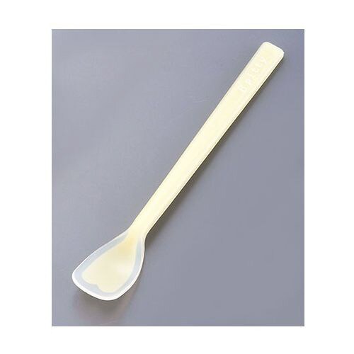 ピティスプーン シリコン一体タイプ へら型 小 緑