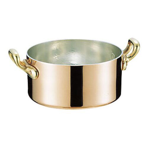 アズワン 銅 両手プチパン 9cm