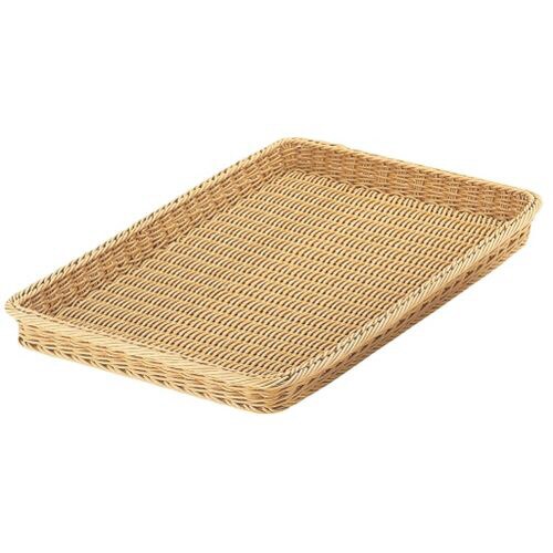 PPベーカリーバスケット 角型 アイボリー 60型