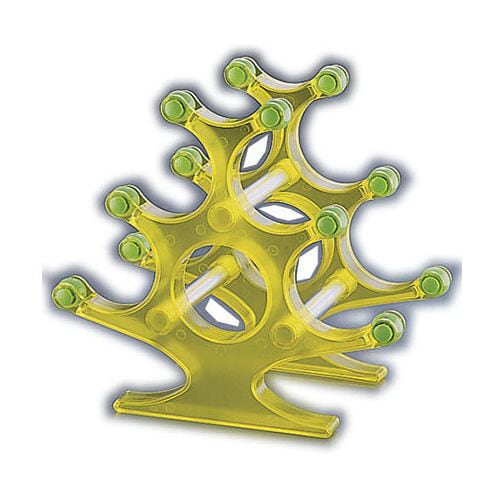 カラーワインラック 5ボトル イエロー