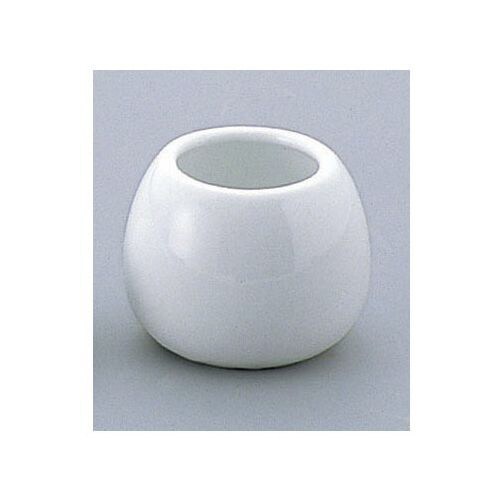 NC白磁(玉形)楊枝入 ミニ Y−003