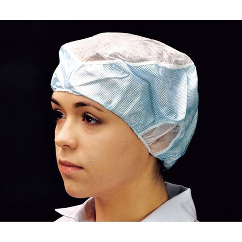 帯電帽 トップメッシュ M ブルー 20枚