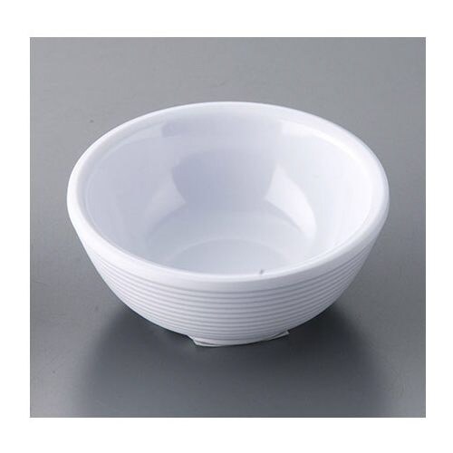 メラミン リブ ラメキン ホワイト 4オンス