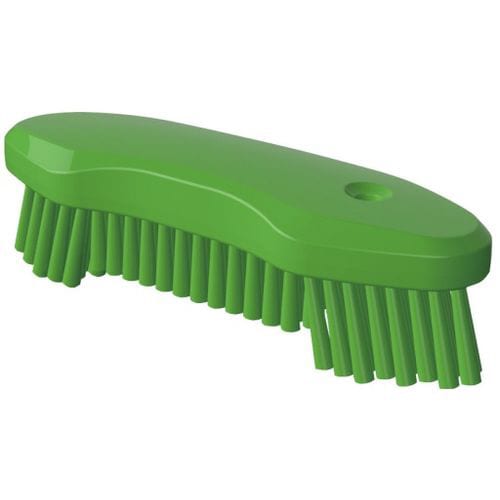 脱毛防止Wウイングスクラブブラシハード グリーン