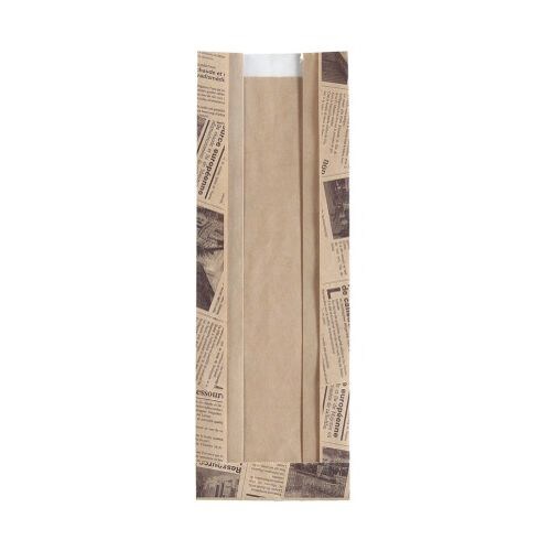 フランスパン袋 ヨーロピアンフェネット茶 特小