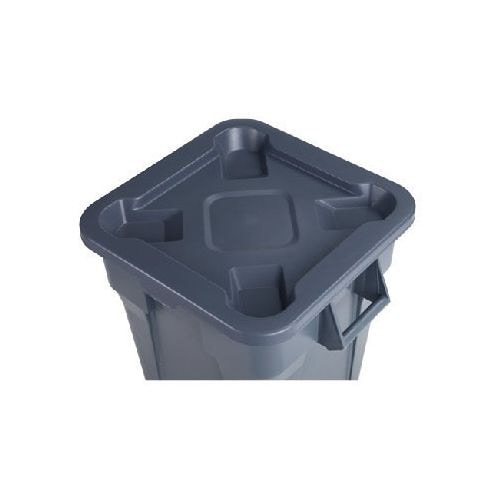 スクエアコンテナ用蓋 グレー 1663