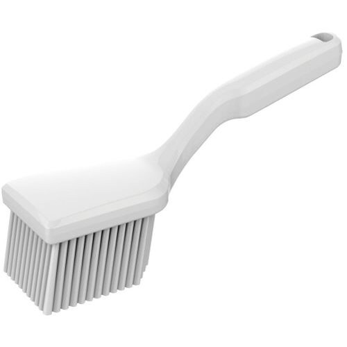 脱毛防止 ショートハンドルブラシ ハード ホワイト