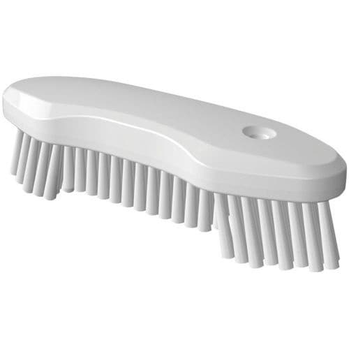 脱毛防止Wウイングスクラブブラシハード ホワイト