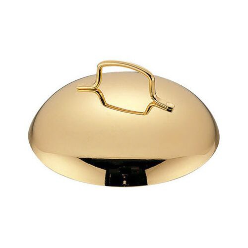 18−8プチ中華鍋用蓋 金メッキ付 8cm用