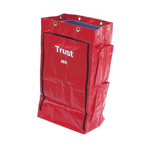 クリーニングカート用 ポリライナー レッド