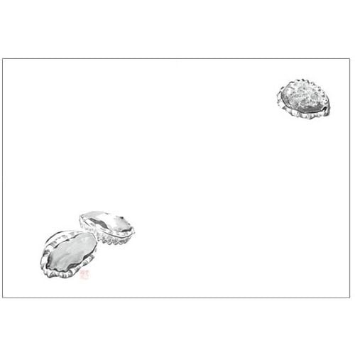 尺3 テーブルマット(100枚入) あわび