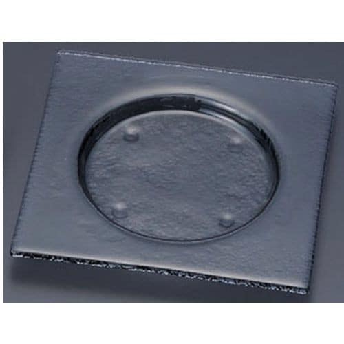 タイガーグラス スクエアプレート 203 グレー