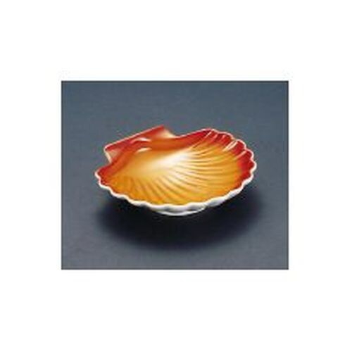 シェーンバルド スカラップシェル 茶 ラウンド型