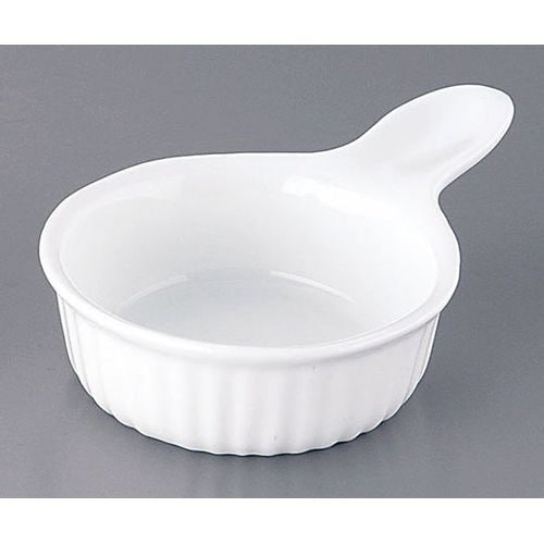 耐熱性陶器 手付スフレ L(6個入)