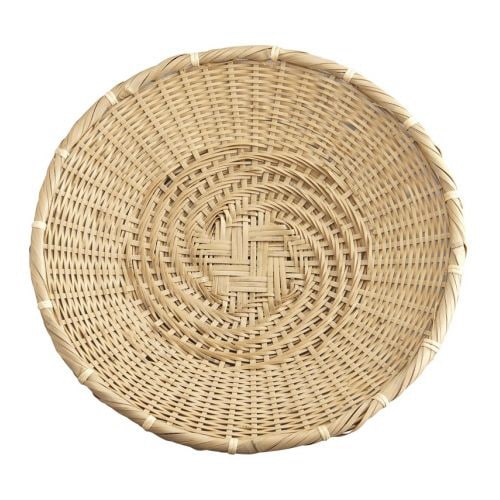 萬洋 白竹そばザル 7寸