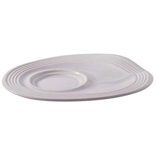 レヴォル フロワッセ カプチーノソーサー ホワイト