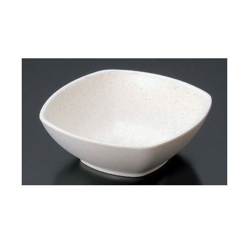 マイン メラミンウェア 白 角深皿 大