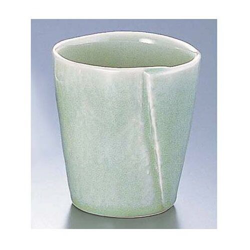 ヒワ青磁戸締カップ 大 D03−02