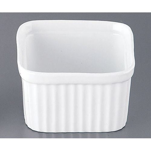 耐熱性陶器 四角スフレ M(6個入)