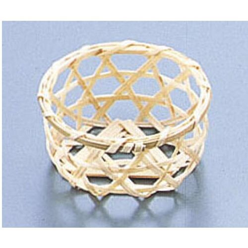 竹製 珍味籠(10個入)3082ミニ丸6