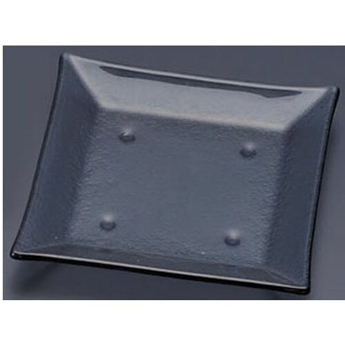 タイガーグラス スクエアプレート 185 グレー