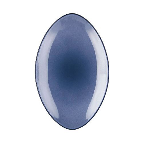 エキノクス オーバルプレート 35cm 青