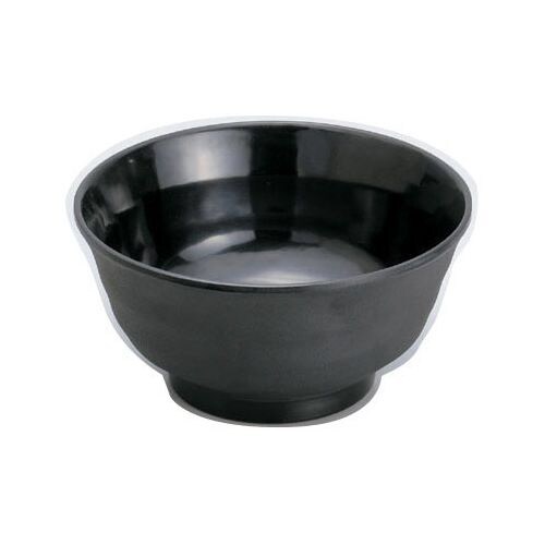 マイン メラミンウェア 黒 どんぶり 大