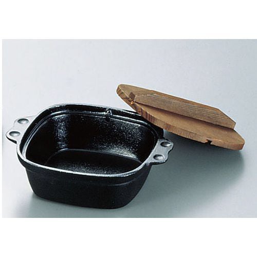 TKG SAアルミ角鍋 15cm