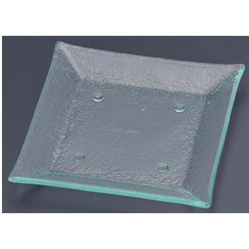 タイガーグラス スクエアプレート 185 クリア