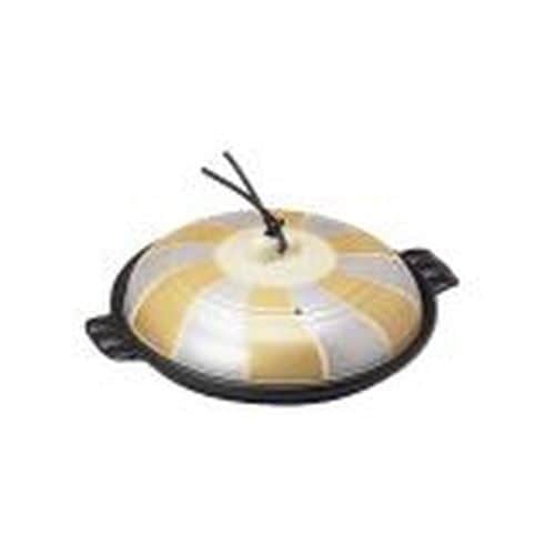 アルミ陶板鍋 金銀翔彩 19cm 深型