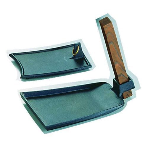 SAアルミ陶板鍋 くわ型大 (テフロン加工)