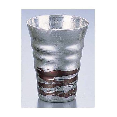 銅錫被 刷毛目フリーカップ 120cc SG013