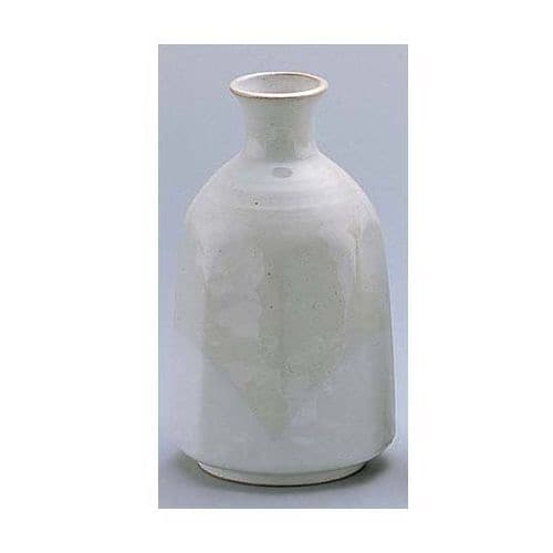 粉引塗分八角徳利 大 D03−43