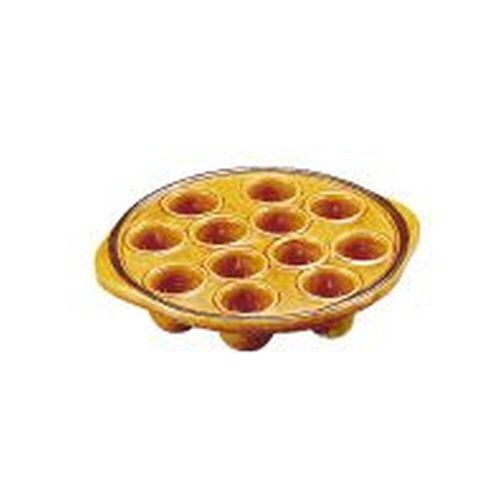 マトファ陶磁器 エスカルゴプレート 12ヶ取