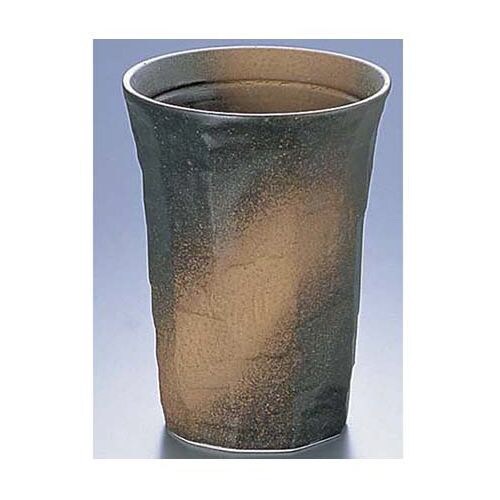 備前吹き削りカップ D02−12
