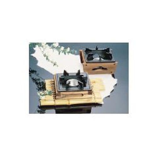 アルミ 民芸調コンロ(固形燃料皿付) 大