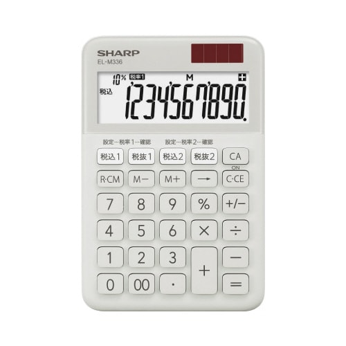カラー・デザイン電卓 EL−M336−HX