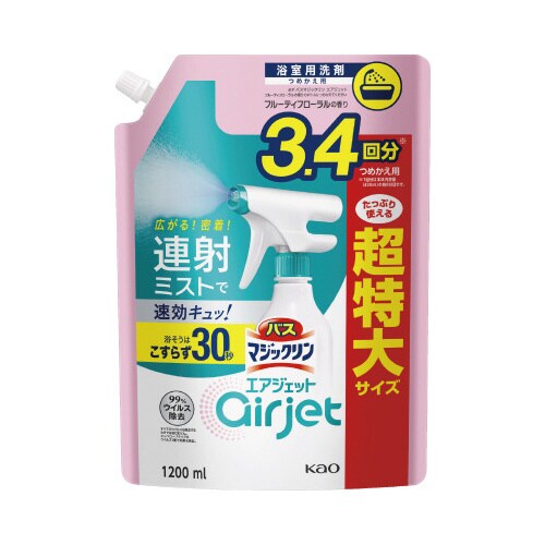 バスマジックリンエアジェットフローラル1200ml